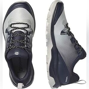 Salomon Men's Vaya Athletic Shoes - Navy and Gray